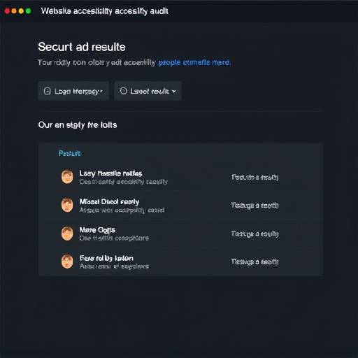 Captura de pantalla de la herramienta de auditor&iacute;a de accesibilidad web mostrando resultados positivos.